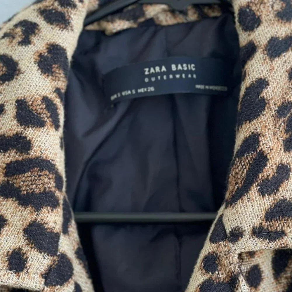 ZARA Leopard Jacket - Picture 2 of 3